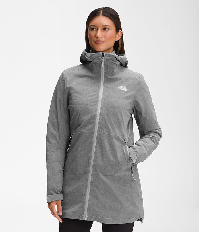 The North Face Parka Γκρι Γυναικεια Thermoball™ Eco Triclimate® - Greece 4109GDIMW